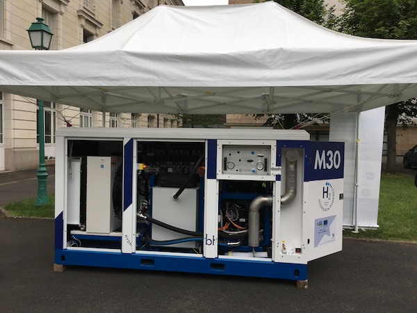 Groupe électrogène à hydrogène « MobhylPower » de PowiDian